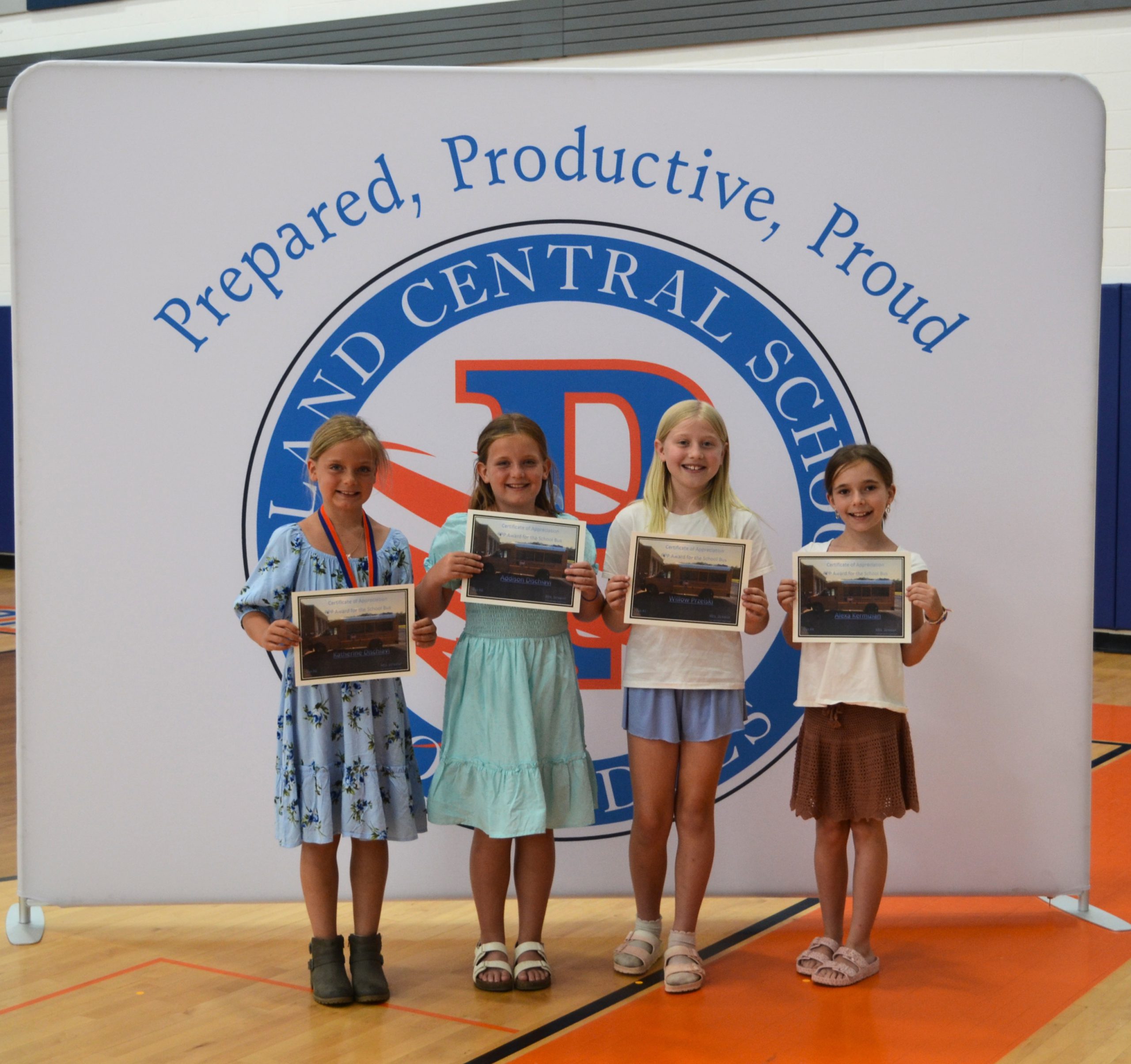Congratulations to the award recipients from the third quarter Prepared, Productive, Proud (PPP) celebration